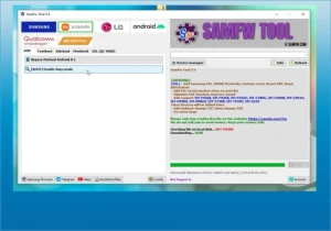 Atualização SamFw Tool Versão 5 Suporte EDL e Novos Modelos 