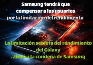 Samsung, criticada por limitar el rendimiento del Galaxy Comprenda el caso GOS y su impacto en los usuarios.