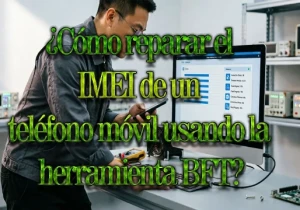Cómo reparar el IMEI de un teléfono móvil con la herramienta BFT: Una guía profesional completa