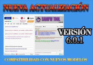 SamFw Tool v6.0.1:  Nueva versión y características principales