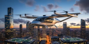 Los taxis aéreos llegarán en 2026: el futuro de la movilidad aérea urbana