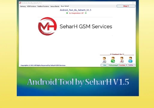 Android Tool by SeharH V1.5: Ferramenta Gratuita para Manutenção Android
