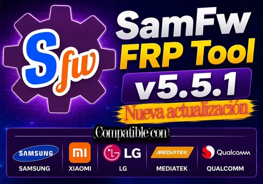 SamFw FRP Tool v5.5.1 Download – Herramienta completa para eliminar FRP de Android