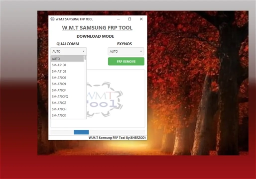 Meet the W.M.T Samsung FRP Tool